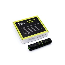 trueCABLE Cat6A Waterproof Inline Coupler, Shielded (STP), IP68 Rated, PoE++ (4PPoE), ANSI/TIA 568-2.D Cat6A Channel Compliant, Female to Female RJ45 Couplers, 5 Pack