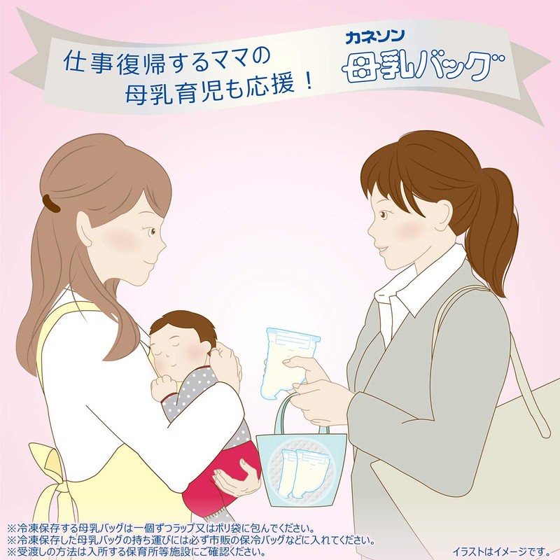 Kaneson Breast Milk Bags, 3.4 fl oz (100 ml), Pack