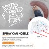 Universal Spray Paint Caps for different spray cans-Spray Can Nozzle-Spray