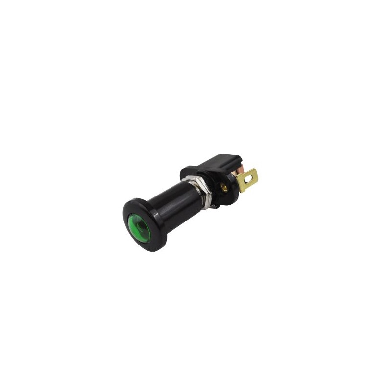 SeaSense Push/Pull Switch with Pilot Lamp, Green