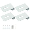 Bivethoi 8 PCS Metal Mirror Clips Mirror Holder Clips Heavy