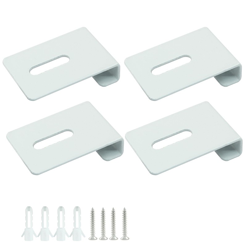 Bivethoi 8 PCS Metal Mirror Clips Mirror Holder Clips Heavy
