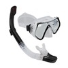 Diving Goggles Silicone Glass Plastic Ultra Clear Comfortable Adjustable Diving