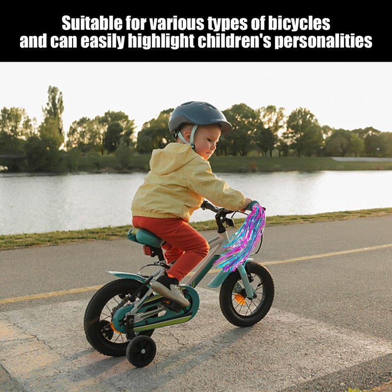 WUFGWBD 2 Pairs Of Bicycle Handlebar Streamers, Children'S Bicycle Decorations,