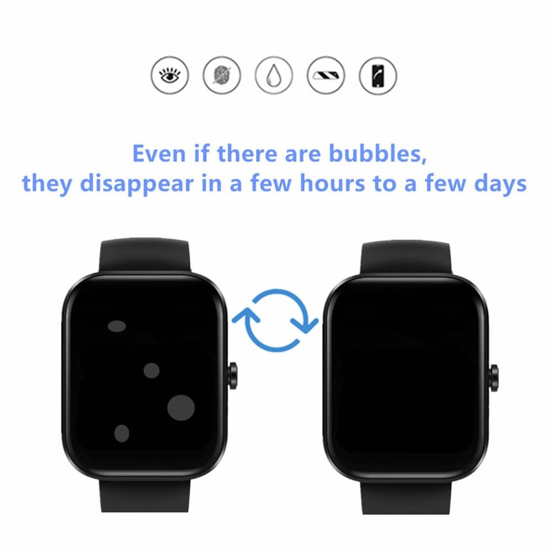 MIHENCE Screen Protector Compatible for TOZO S7 Smartwatch 1.85", HD