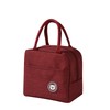 Tongke Insulated Lunch Bag, Portable Thermos Lunch Box Carrier, Double-Layered