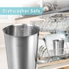 Newness Stainless Steel Measuring Jug with Handle – 3 Measuring