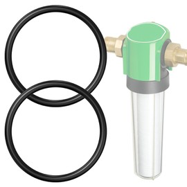 Ancable Pack of 2 Replacement Gasket Set for Grünbeck Fine Filter Boxer/FS-B 1 Inch & 1 1/4 Inch, Compatible with 101641E O-Ring Bell Seal