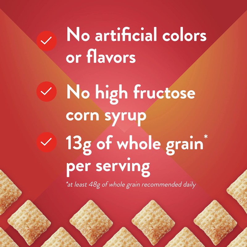 Chex CinnamonBreakfast Cereal, Gluten Free, 19.2 oz (Pack of 5)