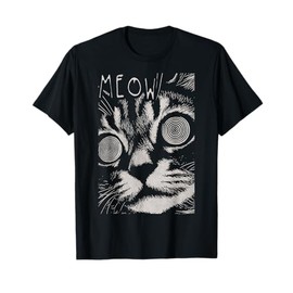 Cat Hip Hop Y2K Vintage Retro Hipster Edgy Streetwear Cat Men Women Kids T-Shirt