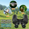 10-30x50 Zoom Binoculars for Adults High Power, Low Light Night