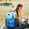 Oruiji Rolling Backpack for Girls Backpack with Wheels for Teens