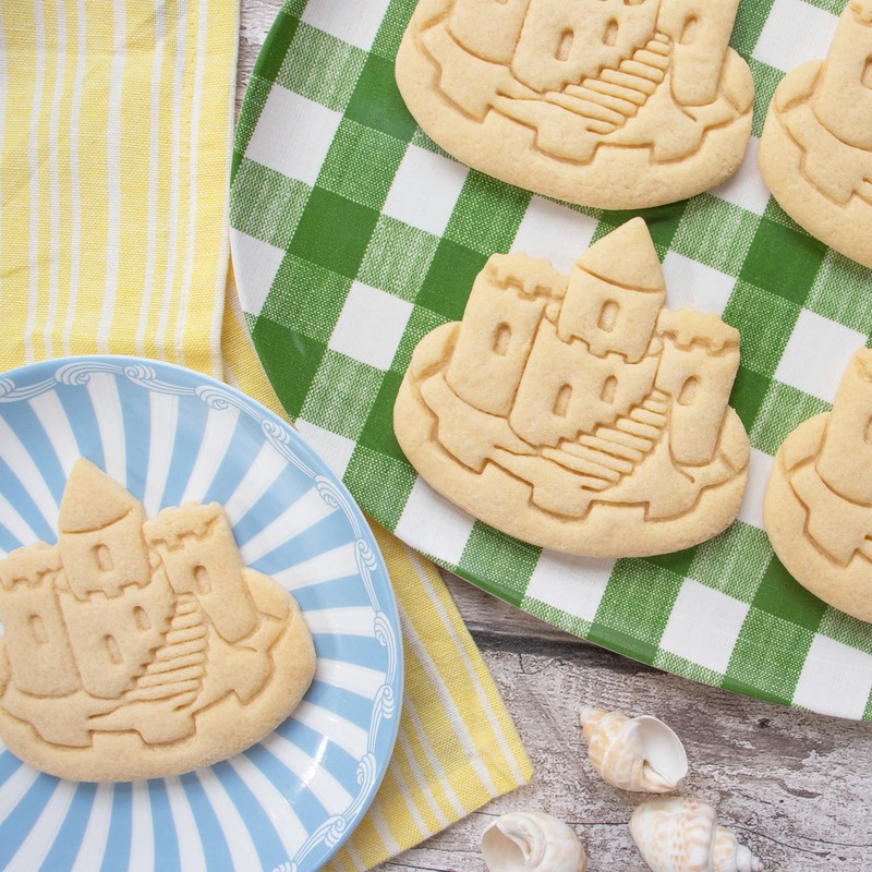 Beach Sand Castle cookie cutter, 1 piece - Bakerlogy