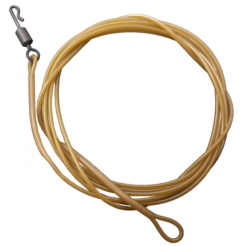 CARP ON - 1m/100cm 30lb CARP LEADER Line - Tungsten