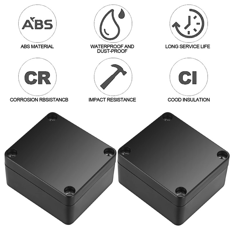 Junction Box Waterproof IP65 Outdoor Electronic Project Box Electrical Accessories