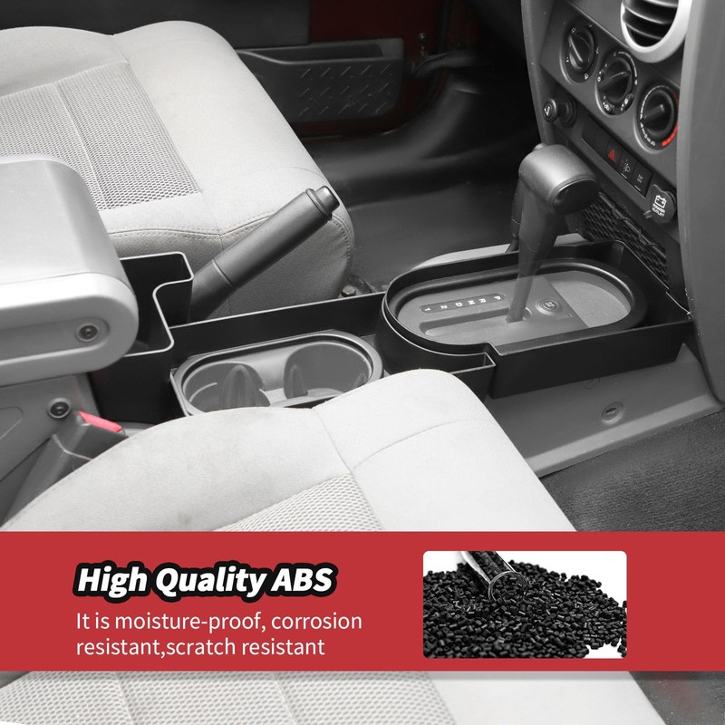 JeCar Center Console Gear Shift Storage Tray Organizer Fit for
