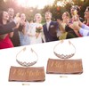 2 Sets Bridal Sash Rhinestone Tiara Kit Shiny Rose Gold