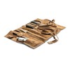 Angus Stoke Leather Roll Bag for Pens, Brushes and Accessories