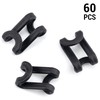 60 Pack S Shape Clothes Hanger Connector Hooks Hanger Extender