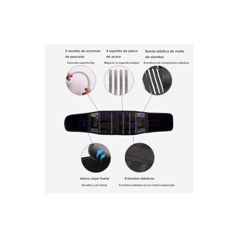 Faja Lumbar para Hombres y Mujeres