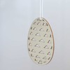 Papierdrachen 12 Wooden Easter Pendants – Reusable Easter Decoration 7