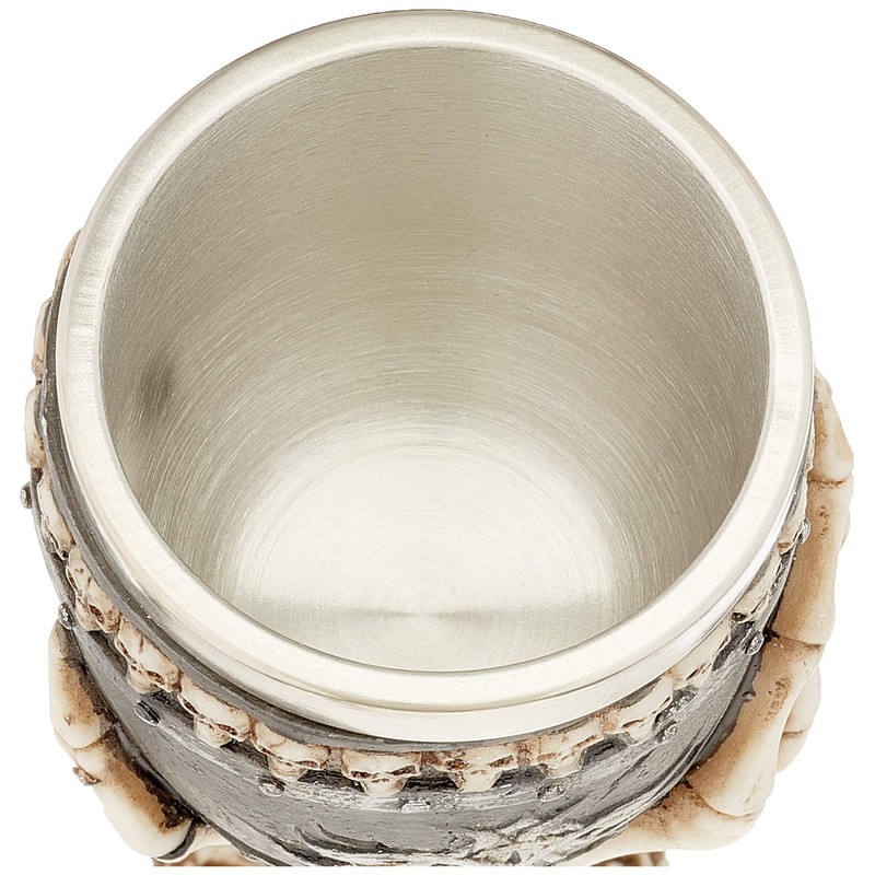 Puckator Skeleton Arm Goblet SK120, Metal, Multi, 7 Count (Pack