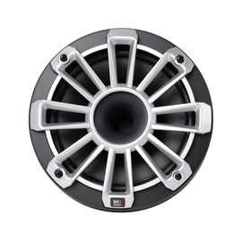 MB Quart NH2-116 Nautic 6.5 Inch Marine Compression Horn Speakers. Black, Silver and White Grills Included