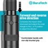 DURATECH 3/8 Inch Drive Manual Impact Driver, Reversible Hand Screwdriver