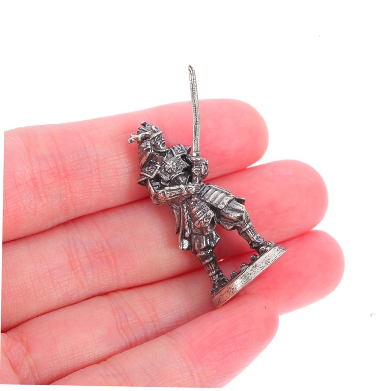 SUPVOX Japanese Samurai Warrior Figurine Miniature Decor for Home Office