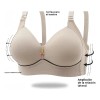 Paquete 4 Brassier Sin Varillascomodo Y Moderno Respirable