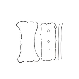 DNJ PG4220 Oil Pan Gasket for 2008-2010 / Ford/F-250 Super Duty, F-350 Super Duty / 6.4L / V8 / OHV / 32V / 391cid / [VIN R] Note: Set/Lower and Upper