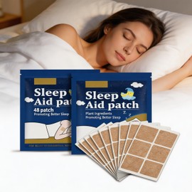 96 Piezas Parches para Dormir, Totalmente Naturales, Unisexo  La Fatiga Corporal Y La Ansiedad, Parche Para Ayudar A Dormir, Parche Para El Cuidado...