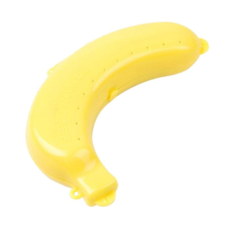 Banana Protector Case Carrier for Camping Work School Use-Yellow, One