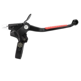 Brake Lever Bicycle, Bicycle Brake Lever, Aluminium Alloy + ABS Lightweight Motorcycle Brake Handlebar Design with Long Handle Brake Lever Motorcycle for 50CC 60CC 80CC Motorised Bicycle