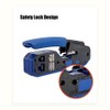 Kit de herramientas de crimpado RJ45, CAT5 CAT5e CAT6 Ethernet