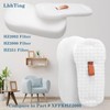 4 Pack Foam & Felt Filter Kit Vacuum Filters, 1