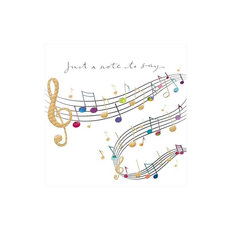 Noel Tatt General Just A Note to Say Card -