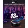 TECKNET Wireless Bell with Portable RGB Bluetooth Speaker, IP66 Wireless