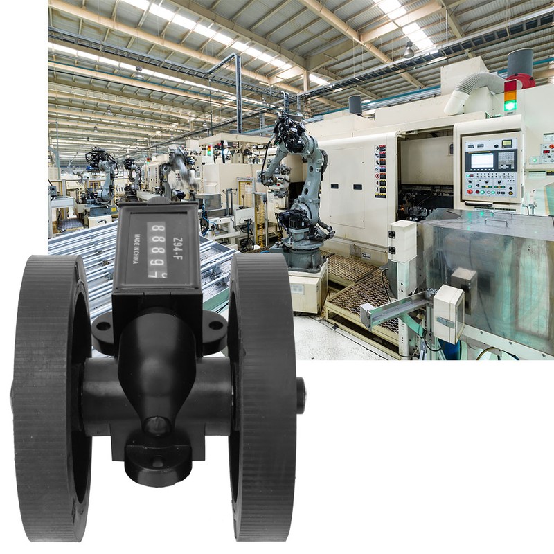 Five Digit Length Measuring Tool Leather Cable Plastic Length Rolling