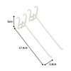 Iris Ohyama Mesh Panel Hook, 5.9 inches (150 mm), Beige