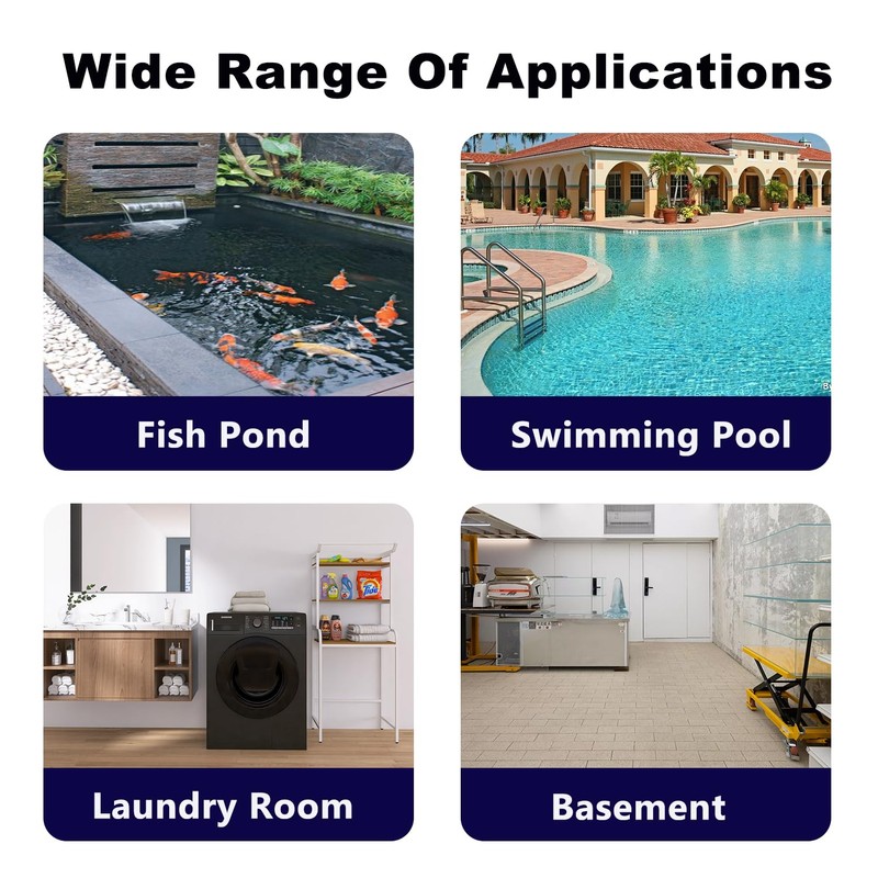 Sump Pump Alarm,110v Water Level Detector Alarm,Water Leak Detection with
