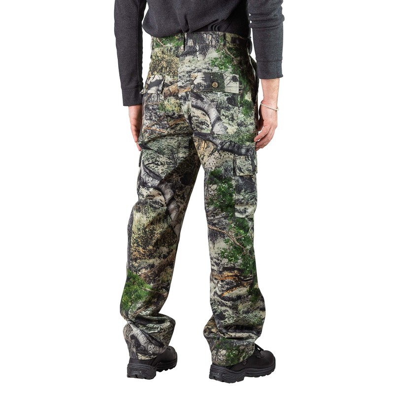 TrailCrest Men’s Camo Hunting Cargo Pants | 6 Pockets |