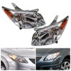QUEWATSA Halogen Headlight Assembly Set for 2005-2008Pontiac Vibe Wagon,Headlamp Driver&Passenger