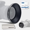 39mm Universal Metal Lens Hood,Wide Angle Lens Hood Compatible All