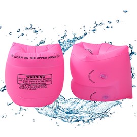 Swim Ring (Set of 2) Arm Ring, Arm Buoy, Arm Helper, Arm, Float, Swimming Aid, Children's Swimming Aid, Adult Arm Float (less than 90 kg), Swimming Practice Equipment, Water Play, Swimming Aid, Strong