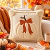 3D Plush Pumpkin Pillow Cover for Fall Decorating – Soft