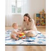 QUAFRET Baby Play Mat, Non-Slip Baby Mat for Floor, Soft