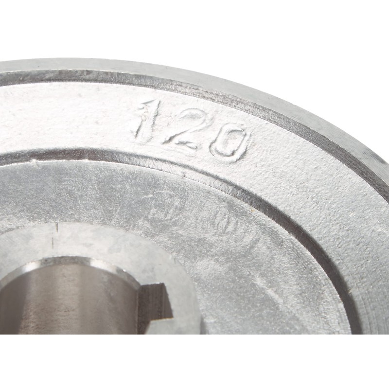 Ribimex Aluminium Pulley Strap, 24-120 mm, Silver, Passenger Car