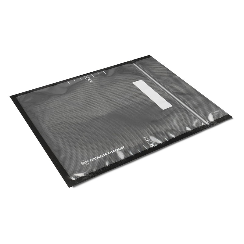 Stash Proof 11" x 12" Recloseable Zip Storage Vacuum Seal