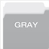 Pendaflex 435013GRA Interior File Folders, 1/3 Cut Top Tab, Legal,